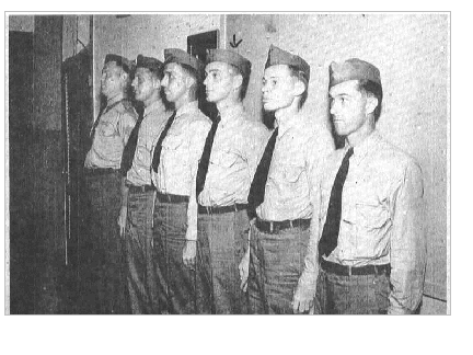 Lt. Moore in a Line Up